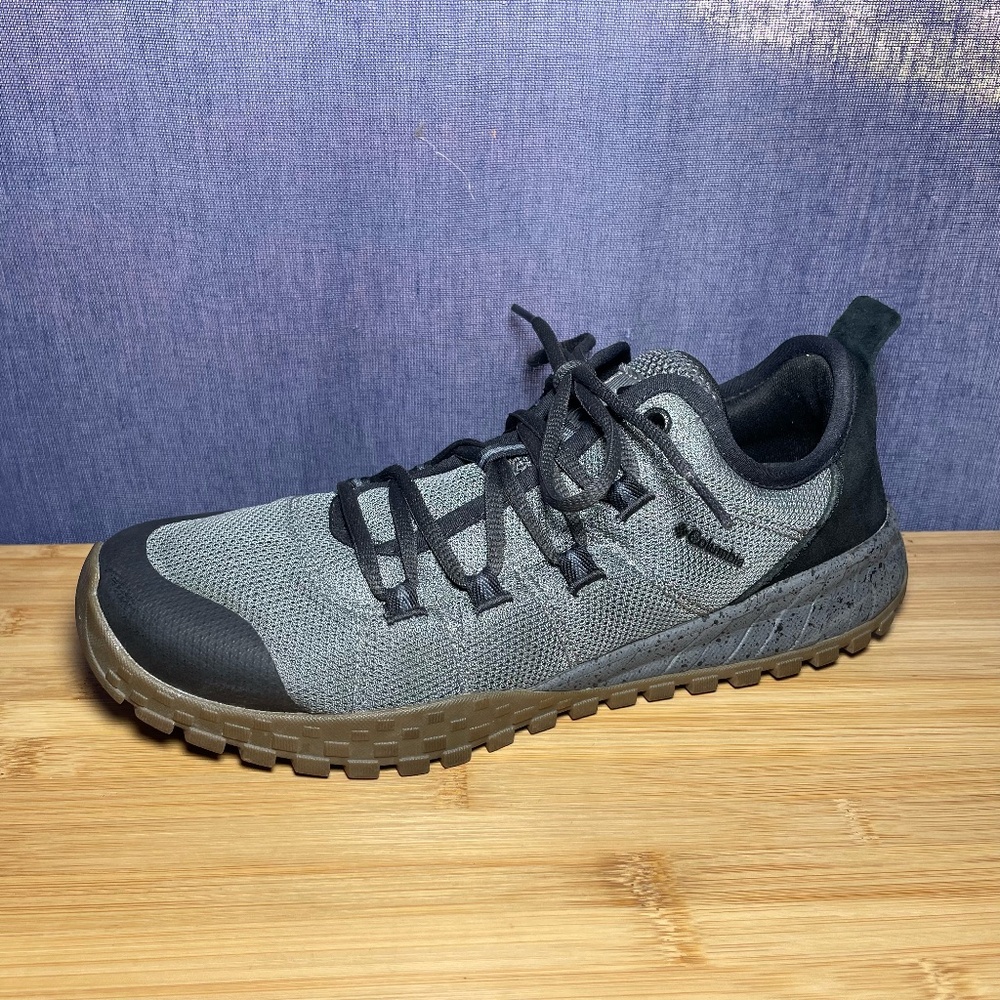 Columbia Fairbanks Boots Low Top Men’s Hiking Trail Shoes Sz 10 Grey Black NICE!